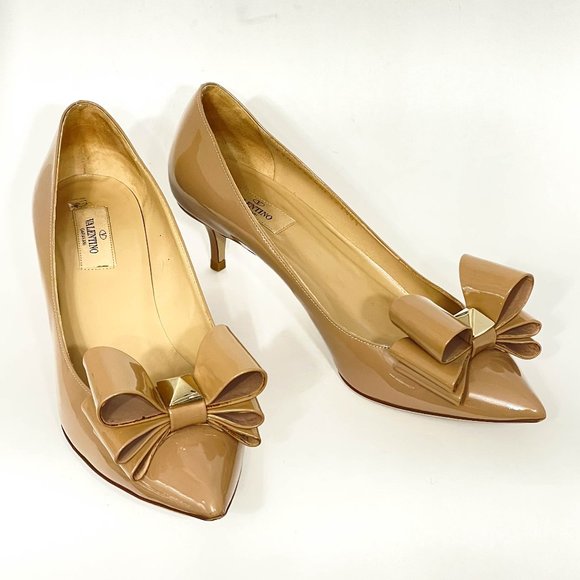 Valentino Rockstud Kitten Heels- Size 40.5 - Picture 2 of 15